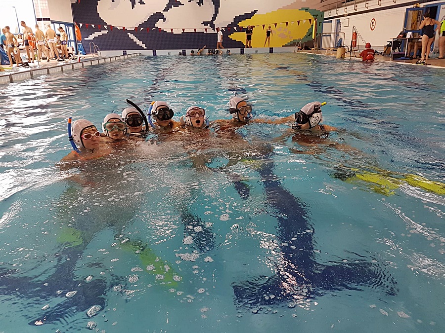 Hokej pod wodą Walenie Bełchatów  2016